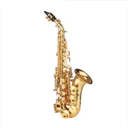 Black Raven Curved Soprano Saksafon
