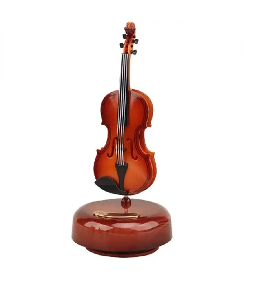 Mini Keman Müzik Kutusu